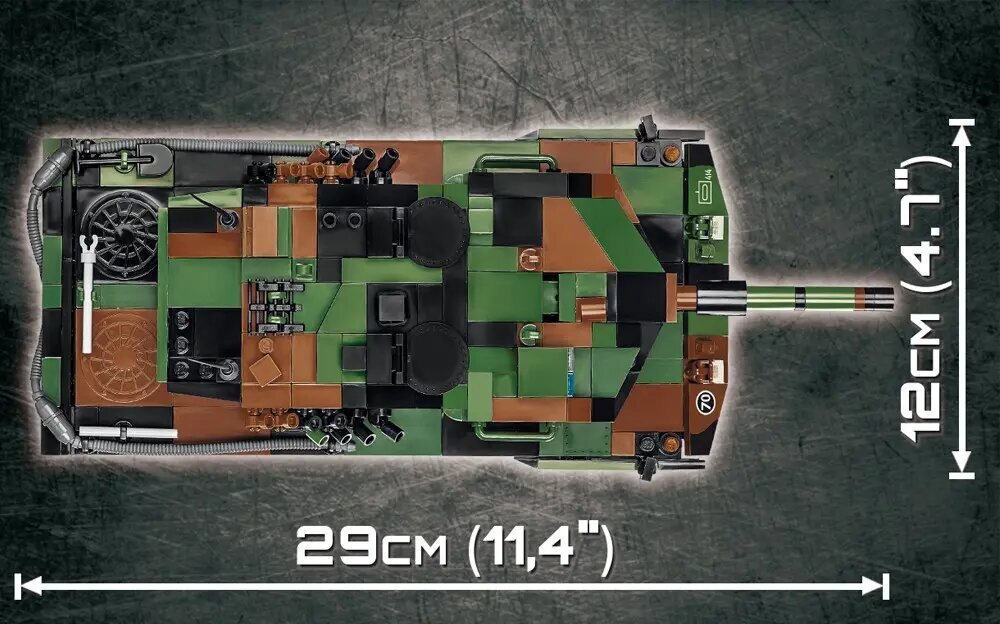 Bruņotie spēki Leopard 2A5 Tvm cena un informācija | Konstruktori | 220.lv