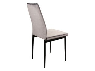 Набор из 4 обеденных стульев Signal Atom Velvet, коричневый/черный цвет цена и информация | Стулья для кухни и столовой | 220.lv