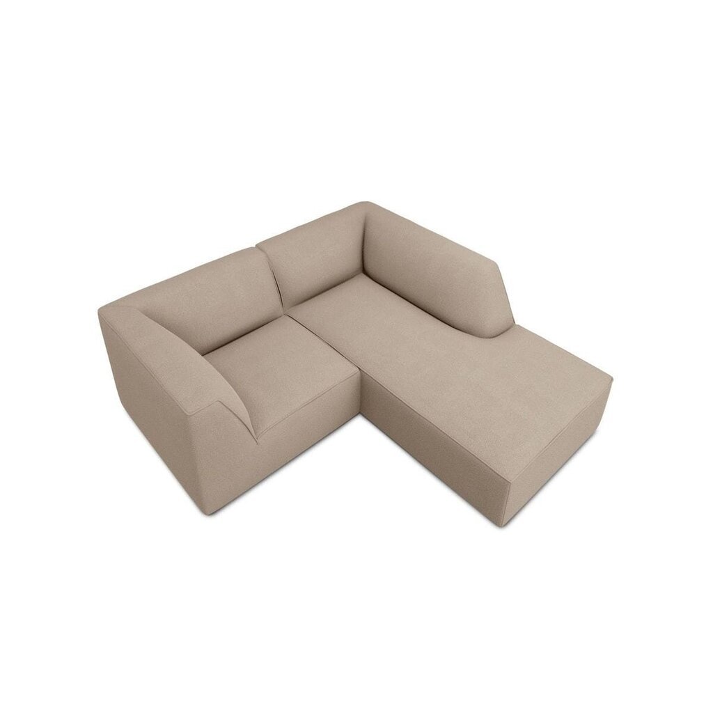 Stūra dīvāns Micadoni Home Ruby, smilškrāsas цена и информация | Stūra dīvāni | 220.lv
