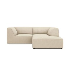 Stūra dīvāns Micadoni Home Ruby, smilškrāsas cena un informācija | Stūra dīvāni | 220.lv