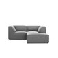 Stūra dīvāns Micadoni Home Ruby, pelēks cena un informācija | Stūra dīvāni | 220.lv