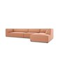 Stūra dīvāns Micadoni Home Ruby, rozā цена и информация | Stūra dīvāni | 220.lv