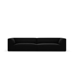 Dīvāns Micadoni Home Ruby, melns cena un informācija | Dīvāni | 220.lv