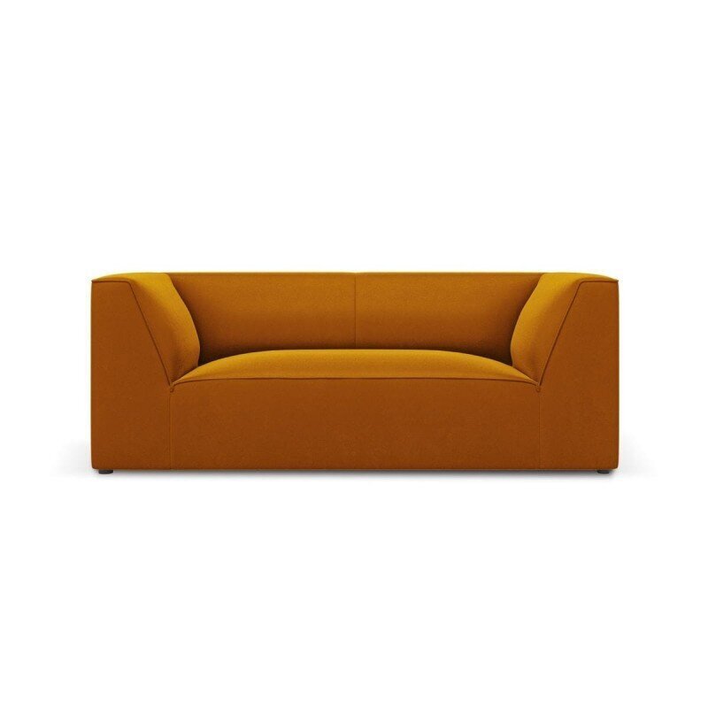 Dīvāns Micadoni Home Ruby, dzeltens cena un informācija | Dīvāni | 220.lv