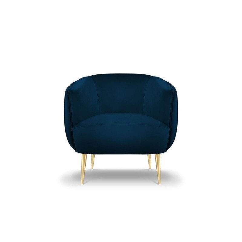 Krēsls Micadoni Home Moss, zils cena un informācija | Virtuves un ēdamistabas krēsli | 220.lv