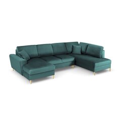 Stūra dīvāns Micadoni Home Moghan, zaļš cena un informācija | Stūra dīvāni | 220.lv