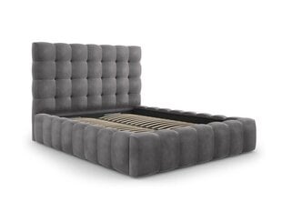 Кровать Micadoni Home Mamaia 160x200 см, серая цена и информация | Кровати | 220.lv