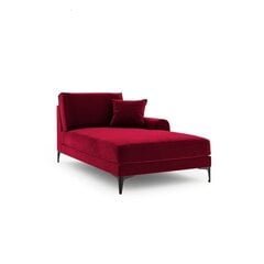 Kušete Micadoni Home Larnite 1S-VR, sarkana/melna cena un informācija | Dīvāni | 220.lv