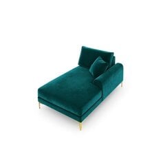 Kušete Micadoni Home Larnite 1S-VR, zaļa/zeltainas krāsas cena un informācija | Dīvāni | 220.lv