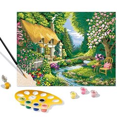 Komplekts Ravensburger Creart River Cottage cena un informācija | Gleznas pēc numuriem | 220.lv