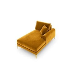 Кушетка Micadoni Home Larnite 1S-VR, желтый/золотой цвет цена и информация | Диваны | 220.lv