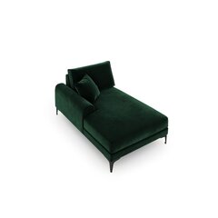 Кушетка Micadoni Home Larnite 1S-VL, темно-зеленый/черный цвет цена и информация | Диваны | 220.lv