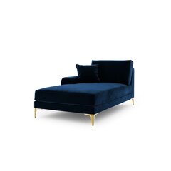 Кушетка Micadoni Home Larnite 1S-VL, цвет синий/золотой цена и информация | Диваны | 220.lv