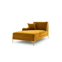 Kušete Micadoni Home Larnite 1S-VL, dzeltena/zeltainas krāsas cena un informācija | Dīvāni | 220.lv