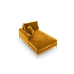 Кушетка Micadoni Home Larnite 1S-VL, желтый/золотой цвет цена и информация | Диваны | 220.lv