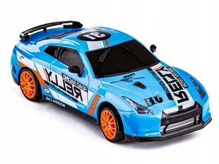Радиоуправляемый автомобиль Nissan GTR дрифт, 1:24 цена и информация | Конструктор автомобилей игрушки для мальчиков | 220.lv