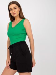 Tops sievietēm Rue Paris, zaļš цена и информация | Женские блузки, рубашки | 220.lv