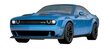 3D puzle Ravensburger Dodge Challenger Widebody Hellcat Redey, 108 gab. цена и информация | Puzles, 3D puzles | 220.lv