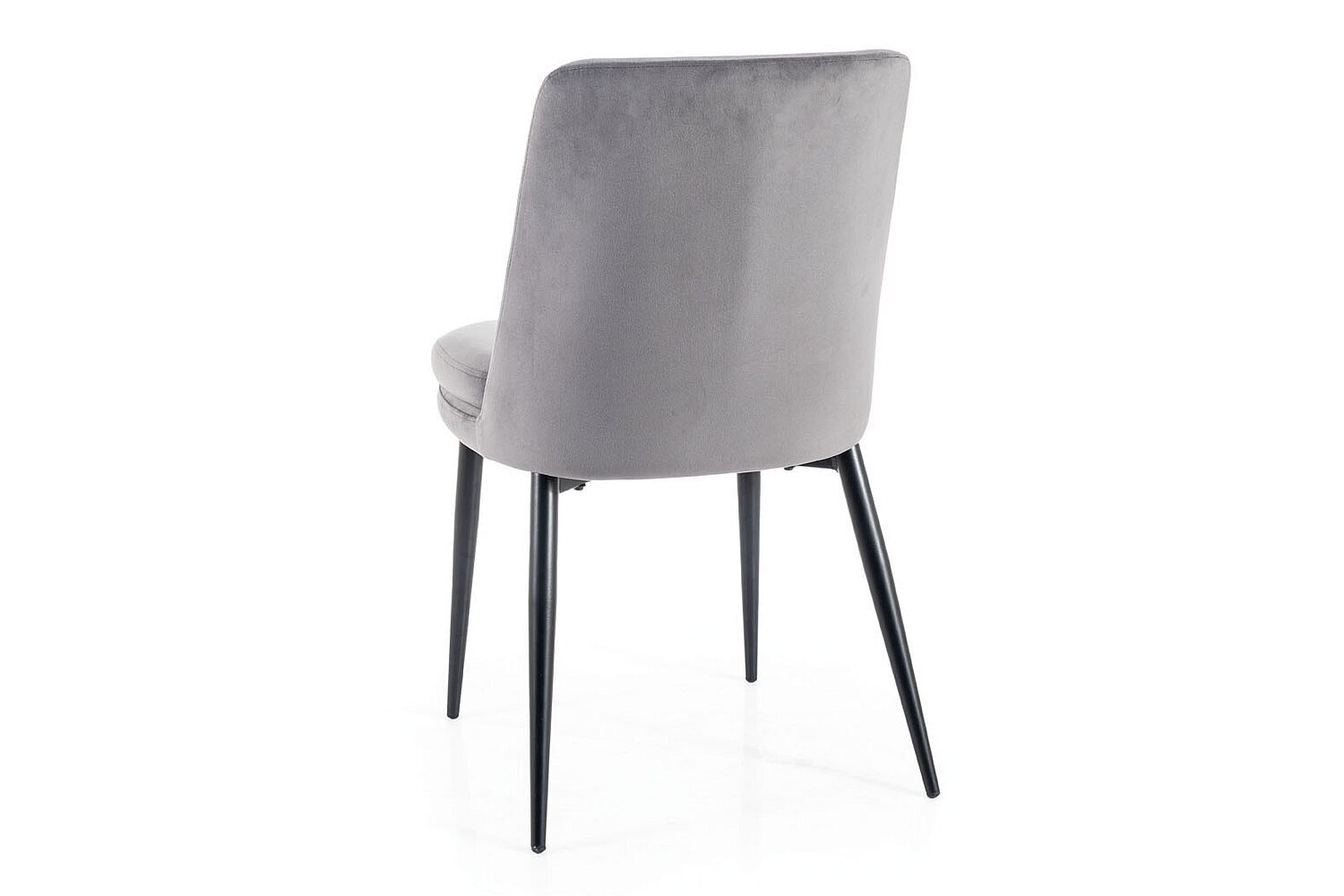 4-u ēdamistabas krēslu komplekts Signal Kayla Velvet, melns cena un informācija | Virtuves un ēdamistabas krēsli | 220.lv