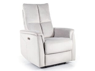 Кресло для гостиной Signal Neptun Velvet, серый цвет цена и информация | Кресла в гостиную | 220.lv