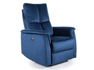 Viesistabas krēsls Signal Neptun Velvet, zils цена и информация | Кресла в гостиную | 220.lv