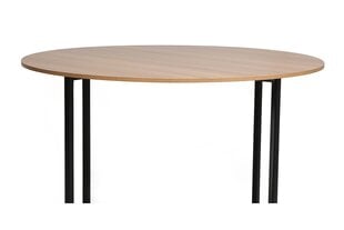 Обеденный стол Signal Alto, коричневый/черный цвет цена и информация | Кухонные и обеденные столы | 220.lv
