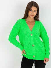 Kardigans sievietēm Rue Paris, zaļš cena un informācija | Sieviešu džemperi | 220.lv