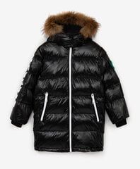Куртка зимняя в стиле колорблок для мальчиков Gulliver, белая цена и информация | Куртки для мальчиков | 220.lv