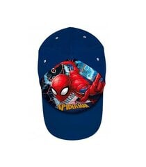 Детская кепка Javoli Spiderman 64344 01, тёмно-синяя, 64344*01-054 цена и информация | Шапки, перчатки, шарфы для мальчиков | 220.lv