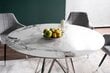 Pusdienu galds Signal Murano, balts/sudrabainas krāsas cena un informācija | Virtuves galdi, ēdamgaldi | 220.lv