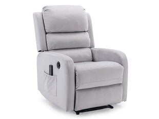 Кресло для гостиной Signal Pegaz M Velvet, серый цвет цена и информация | Кресла для отдыха | 220.lv