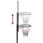 Basketbola vairogs, caurspīdīgs, 280-350 cm, polikarbonāts cena un informācija | Basketbola statīvi | 220.lv