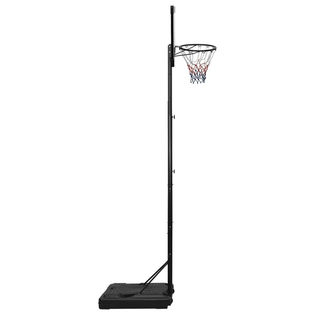 Basketbola vairogs, caurspīdīgs, 280-350 cm, polikarbonāts цена и информация | Basketbola statīvi | 220.lv