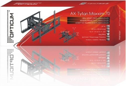 Televizora vai monitora stiprinājums AX-Tytan-Maxxim цена и информация | Monitora turētāji | 220.lv