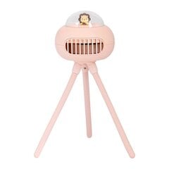 Remax UFO Stroller portable fan with 1200 mAh battery (pink) цена и информация | Вентиляторы | 220.lv