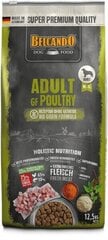 Belcando adult GF Poultry корм для взрослых собак, 12,5 кг цена и информация |  Сухой корм для собак | 220.lv