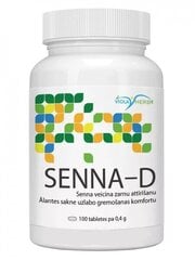 Senna-D tabletes N100 цена и информация | Витамины, пищевые добавки, препараты для хорошего самочувствия | 220.lv