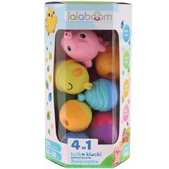 Sensorie dzīvnieki Trefl Lalaboom Montessori 4-in-1, 24 gab. цена и информация | Игрушки для малышей | 220.lv