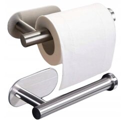 Держатель туалетной бумаги, Silver цена и информация | Аксессуары для ванной комнаты | 220.lv