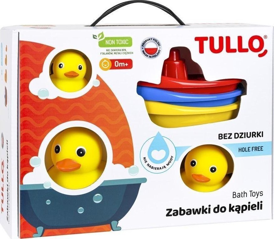 Vannas rotaļlietas Tull Ducks, 6 gab. цена и информация | Rotaļlietas zīdaiņiem | 220.lv