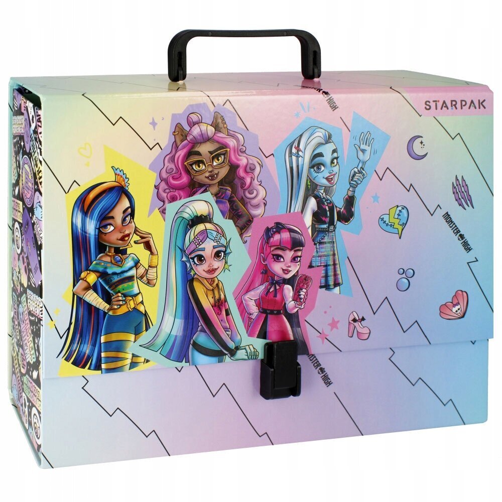 Mape ar rokturi Starpak Monster High 514750, A4, 95 mm cena un informācija | Kancelejas preces | 220.lv