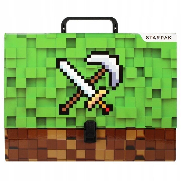 Mape ar rokturi Starpak Pixel Game 493167, A4, 95 mm цена и информация | Kancelejas preces | 220.lv