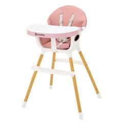 Kidooplay barošanas krēsls Tasty, rozā cena un informācija | Barošanas krēsli | 220.lv