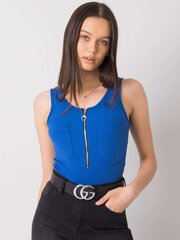 Tops sievietēm Italy Moda, tumši zils цена и информация | Женские блузки, рубашки | 220.lv