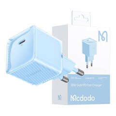 Fast Charger McDodo CH-3772 20W GaN (blue) цена и информация | Зарядные устройства для телефонов | 220.lv