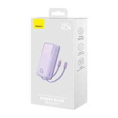 Powerbank Baseus Comet 20000mAh, USB do USB-C, 22.5W (purple) цена и информация | Зарядные устройства Power bank | 220.lv