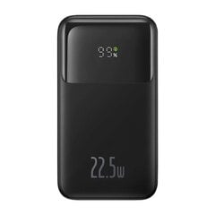 Powerbank Baseus Comet with USB to USB-C cable, 10000mAh, 22.5W (black) цена и информация | Зарядные устройства Power bank | 220.lv