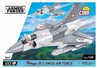 Konstruktors Cobi Klocki Historical Collection, Mirage III S Swiss Air F.453, 453 gab. cena un informācija | Konstruktori | 220.lv