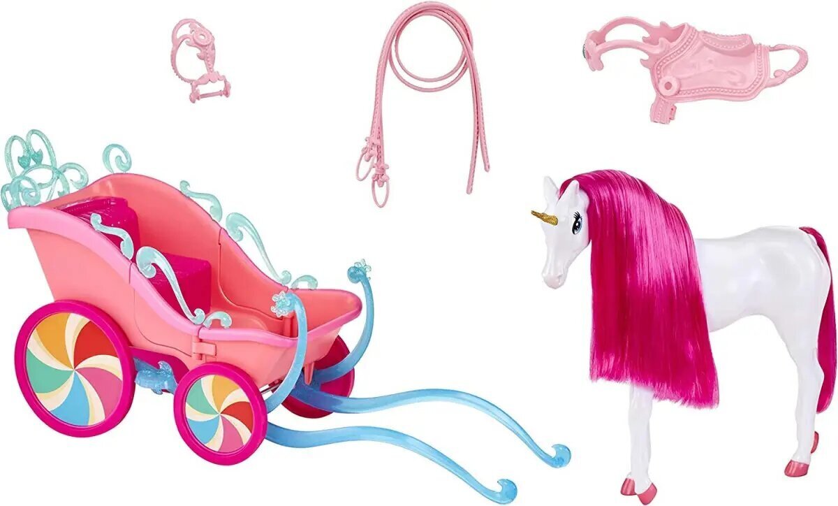 Vienradzis ar karieti Unicorn Candy Carriage Ella Candy цена и информация | Rotaļlietas meitenēm | 220.lv