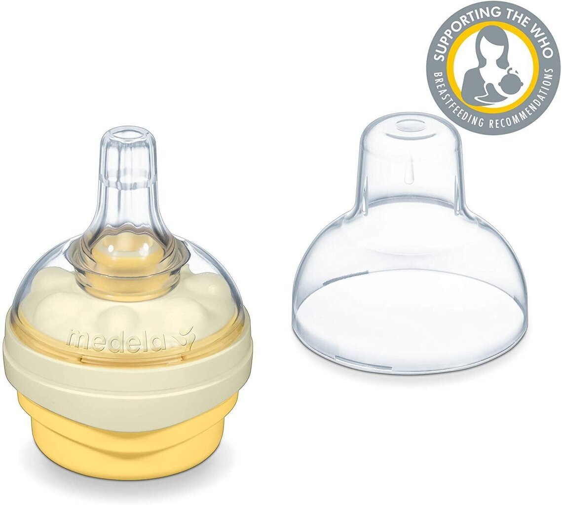 Pudelīte ar knupīti Medela, 150 ml, 0+ mēn (Atjaunots A) цена и информация | Bērnu pudelītes un to aksesuāri | 220.lv